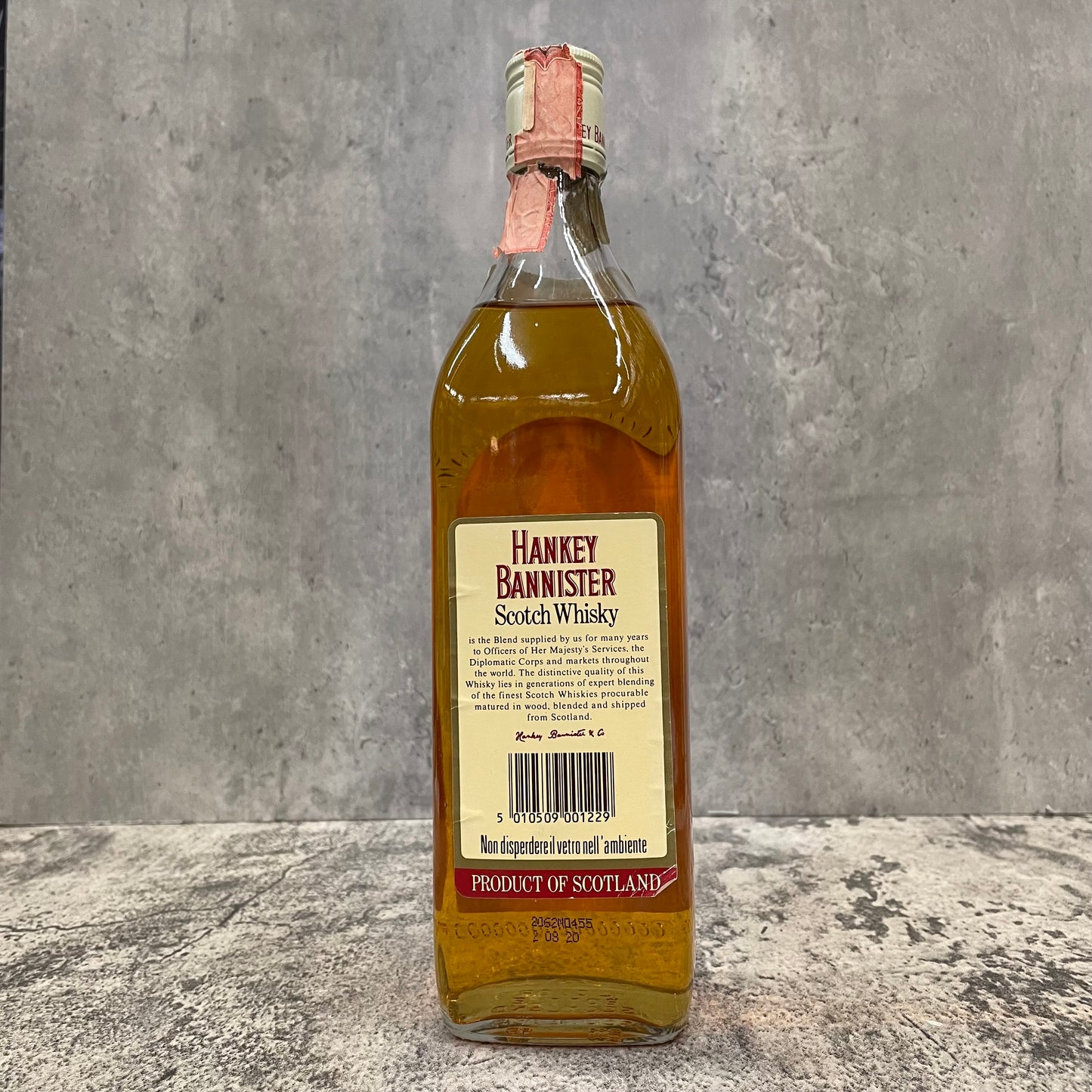 Hankey Bannister - 1990's Bottle