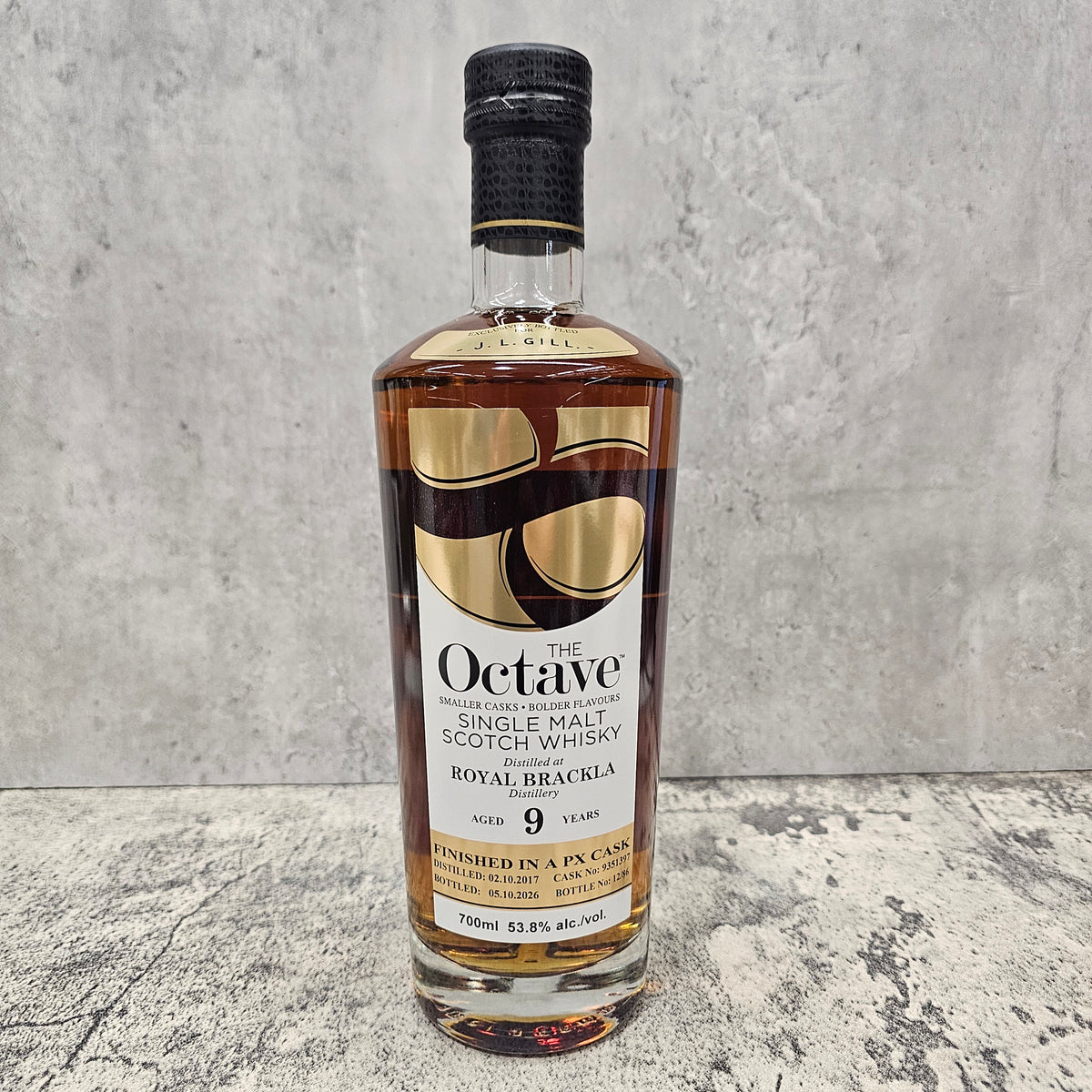 Royal Brackla 9 Year Old - J L Gill exclusive from Octave
