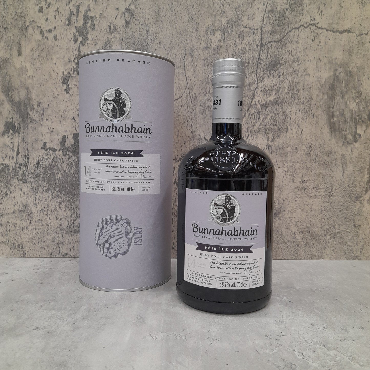 Bunnahabhain 14 Year Old 2009 Ruby Port Cask - Fèis Ìle 2024