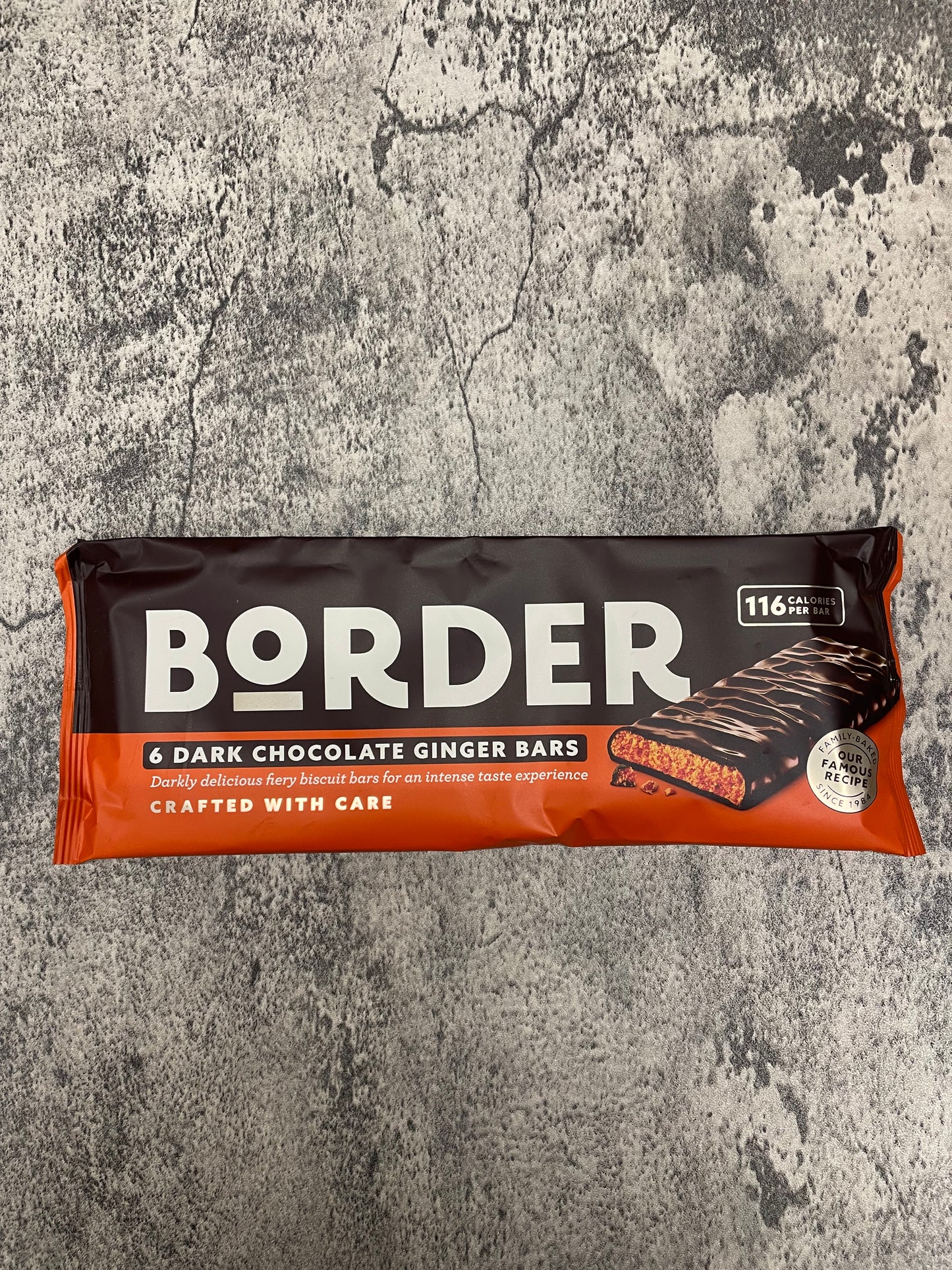 Border - Dark Chocolate Ginger Bars