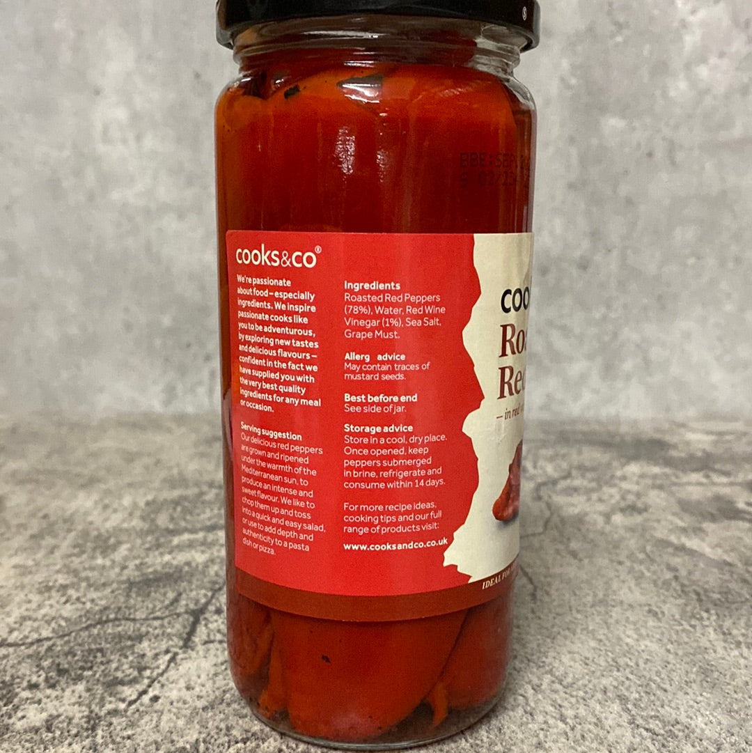Cooks&Co - Roasted Red Peppers - 460g