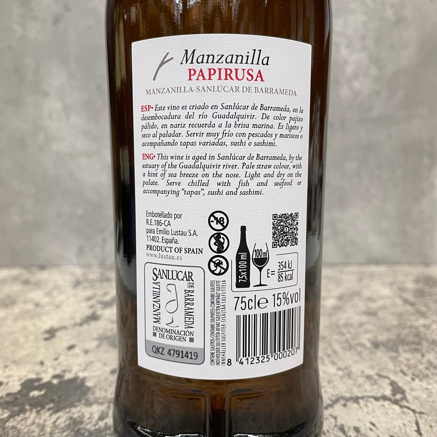 Lustau - Manzanilla Papirusa - Very Dry