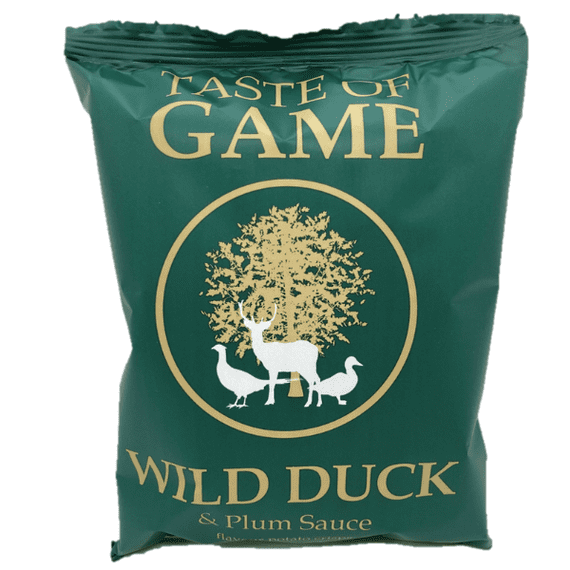Taste of Game Crisps - Wild Duck & Plum Sauce