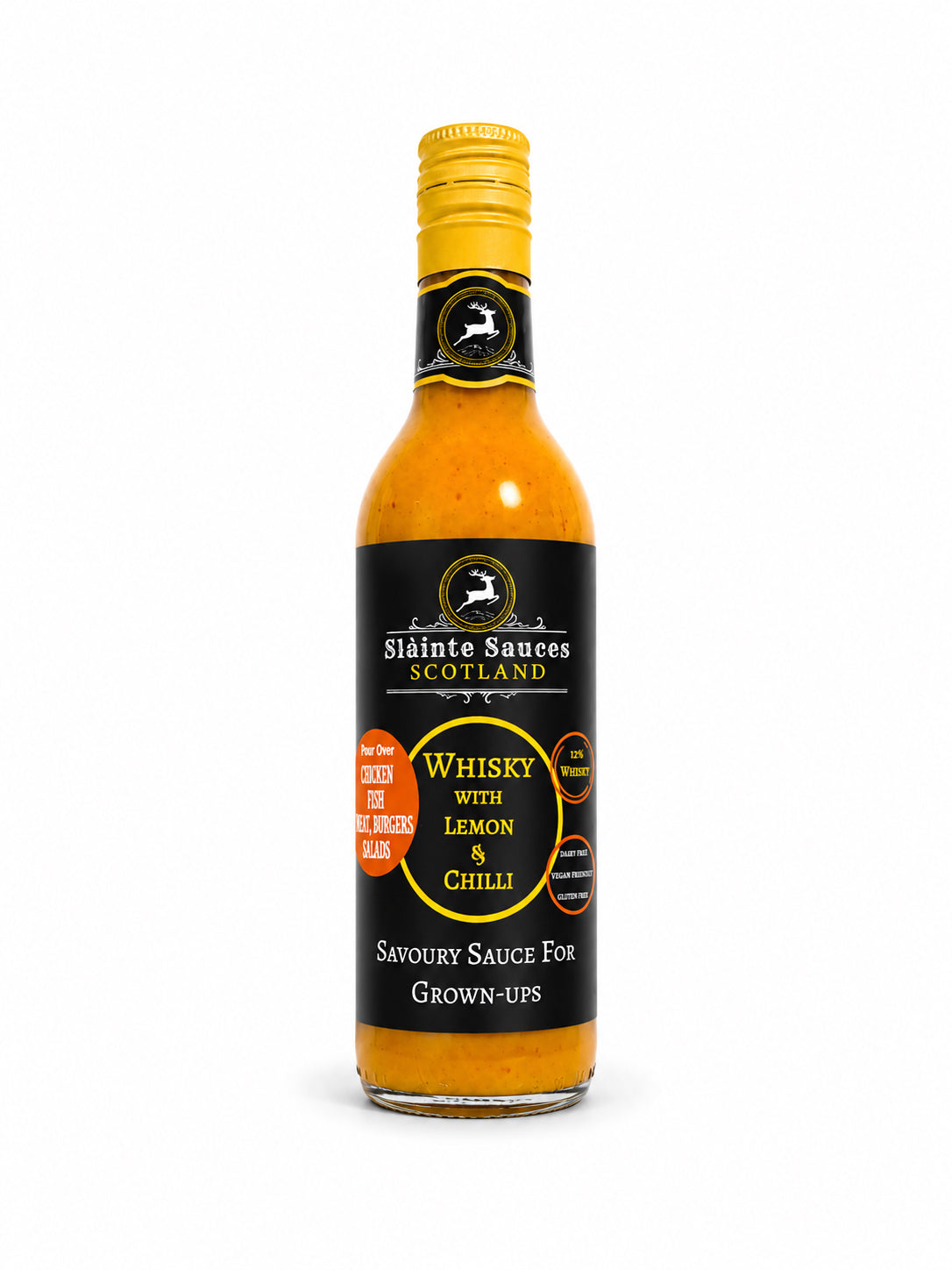 Whisky with Lemon and Chilli - Slainte Sauces