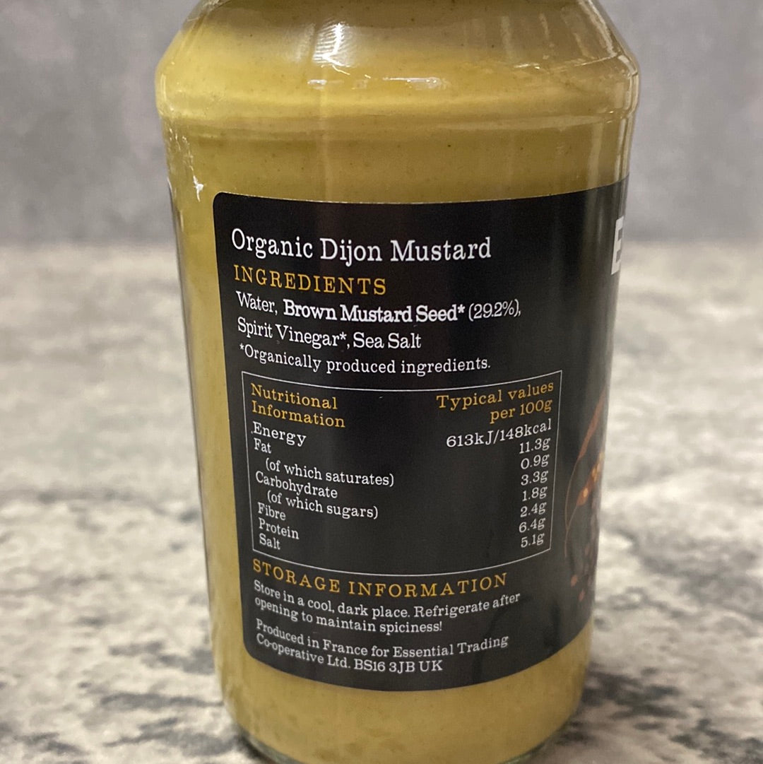 Essential Organic Dijon Mustard