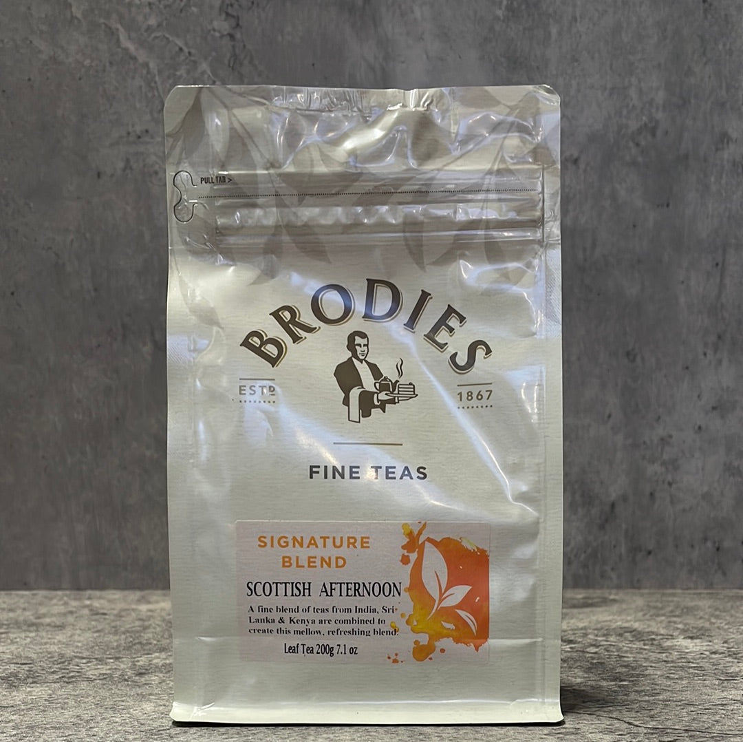 Brodies Scottish Afternoon - 200g Leaf Tea.