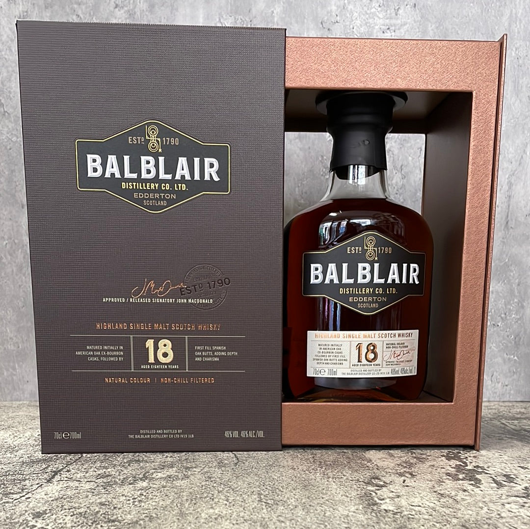 Balblair 18 Year Old