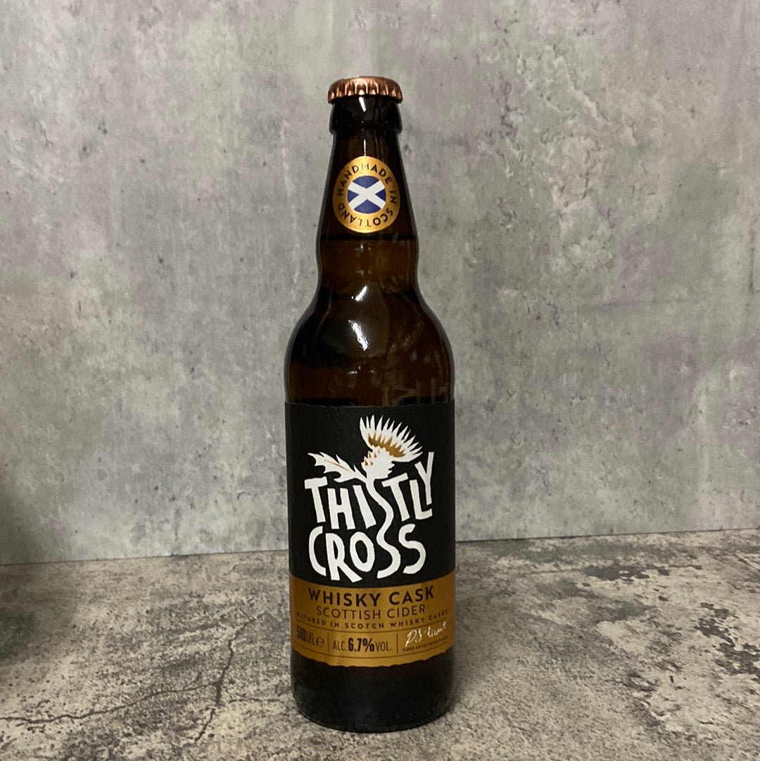 Thistly Cross - Whisky Cask Matured Cider - 500ml