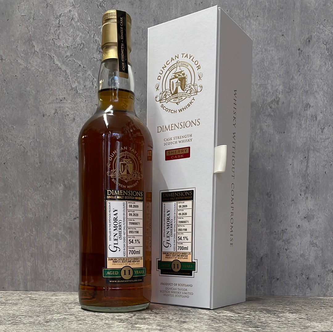 Glen Moray - 11 - 2009 - Dimensions