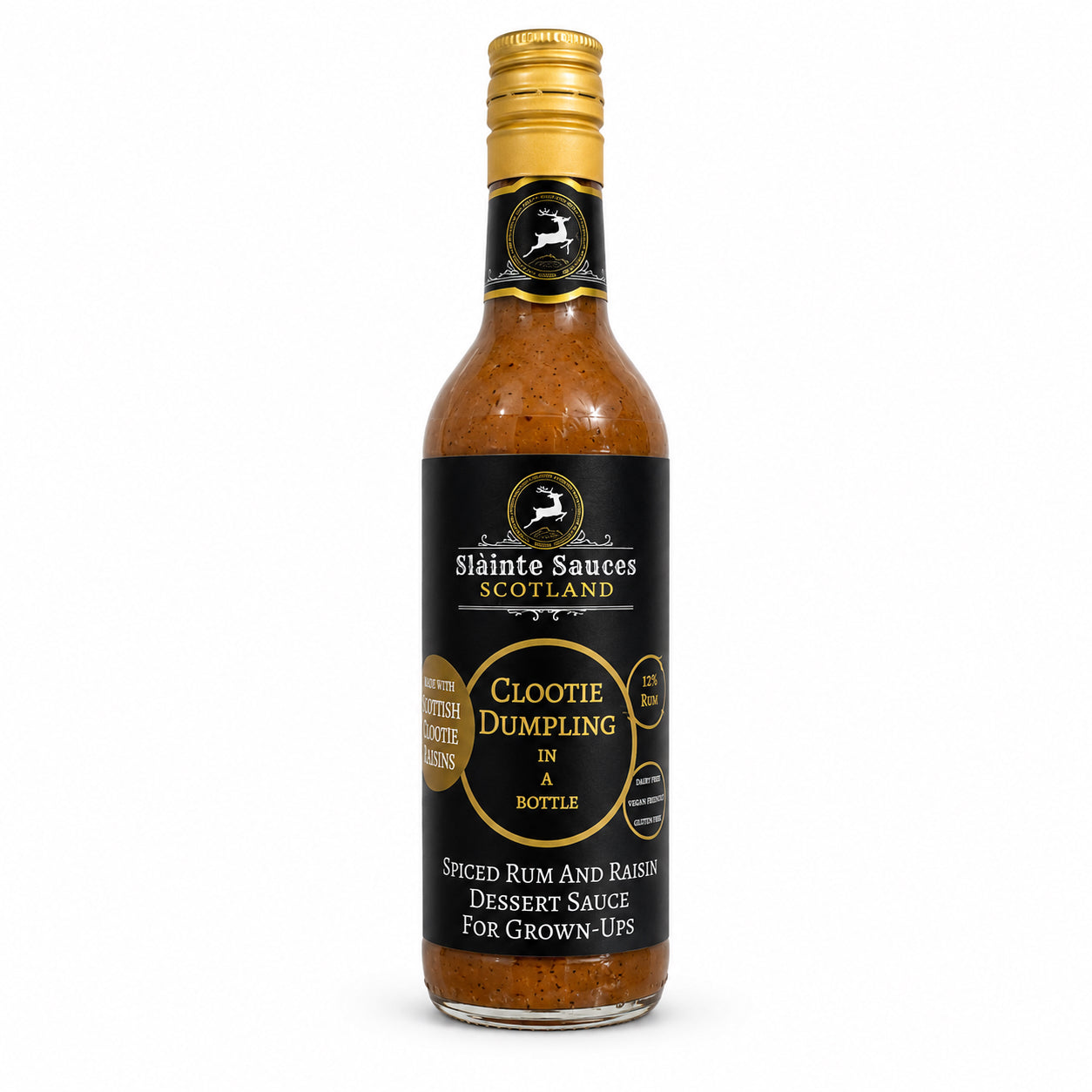 Clootie Dumpling Boozy Dessert Sauce - Sláinte Sauces