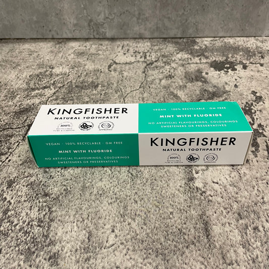 Kingfisher - Mint Toothpaste - with Flouride