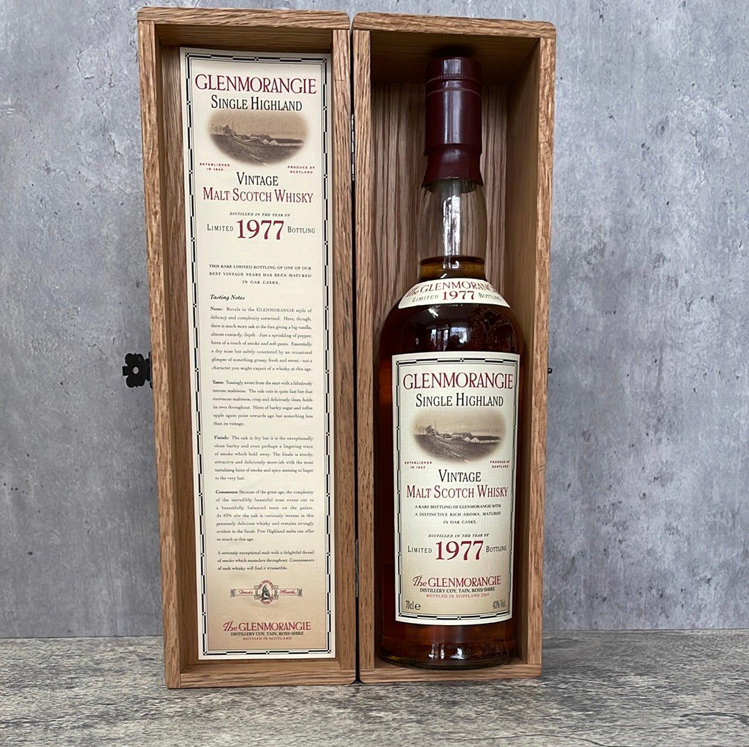 Glenmorangie 1977 - 21 Years Old