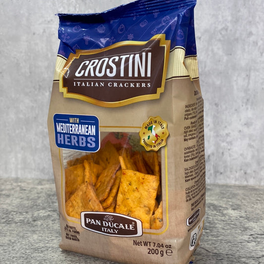 Crostini - Italian Crackers - Mediterranean Herbs