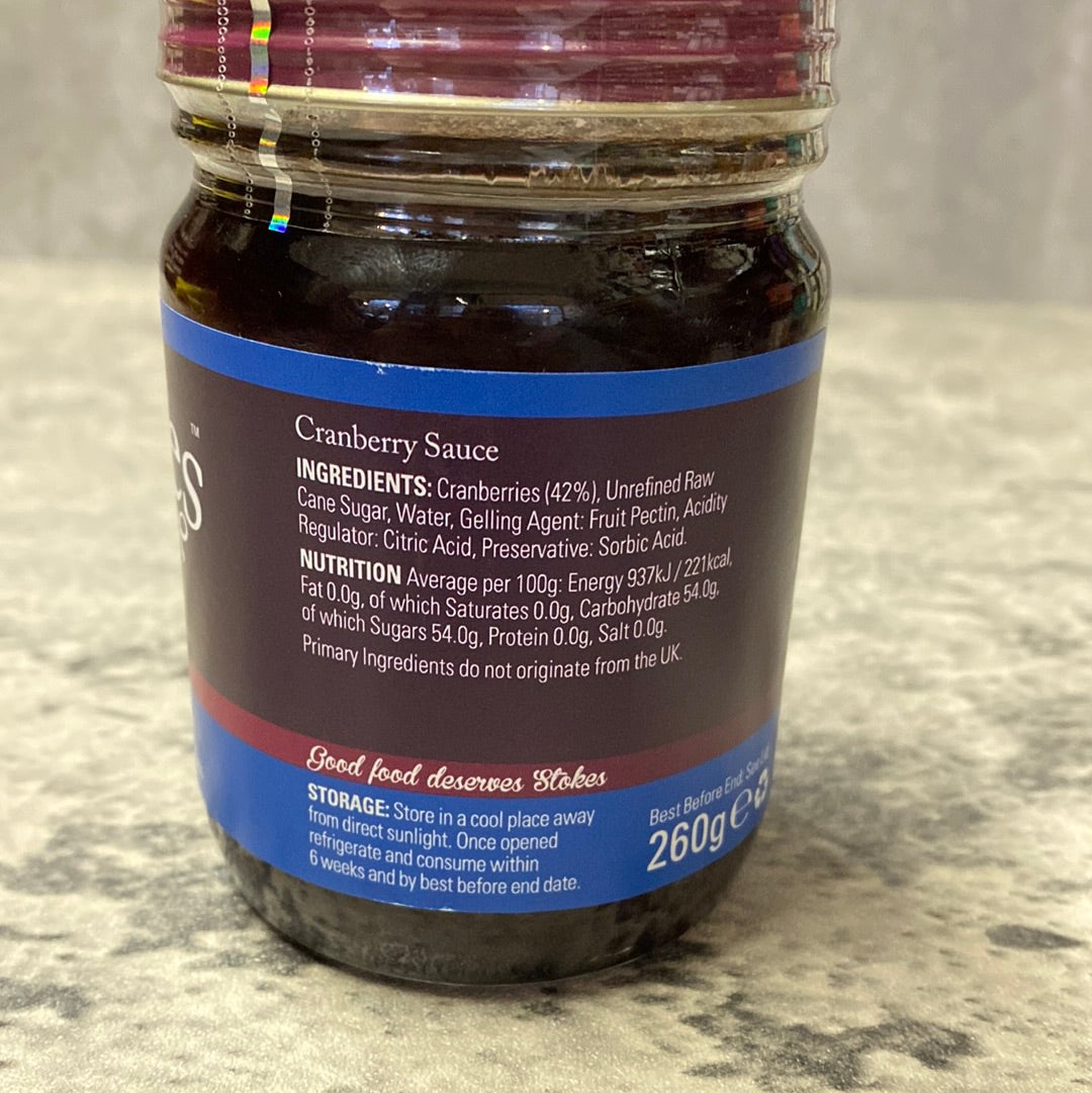 Stokes - Cranberry Sauce - 260g