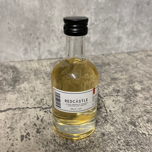 Redcastle Blood Orange and Rhubarb Gin Liqueur - 5cl