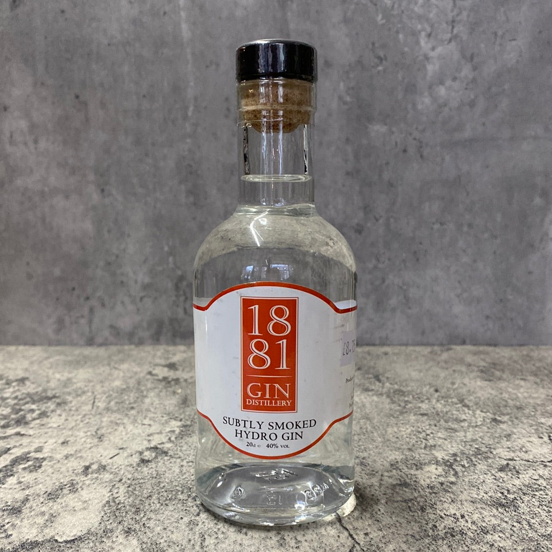 1881 Gin - Subtly Smoked Hydro Gin - 20cl