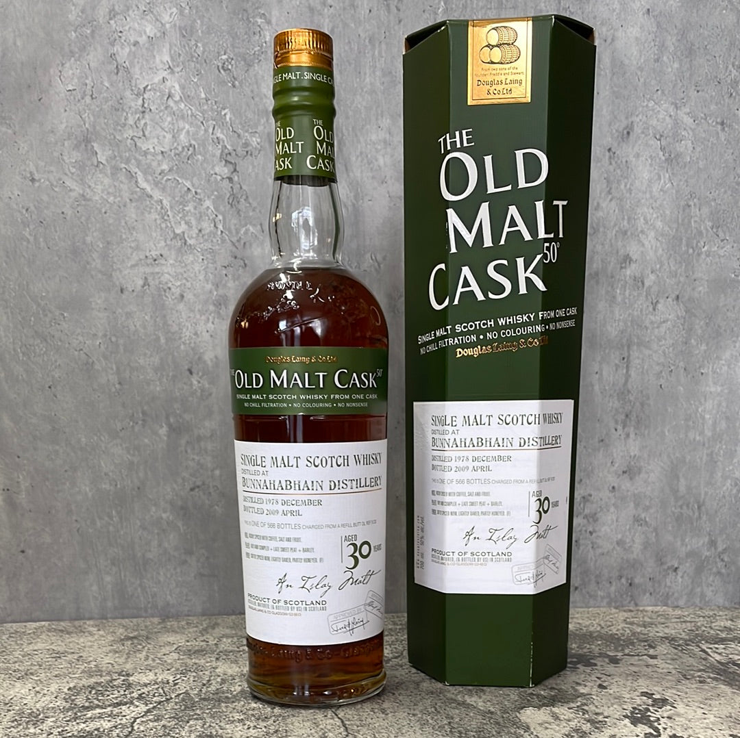 Bunnahabhain 30 Year Old - Old Malt Cask