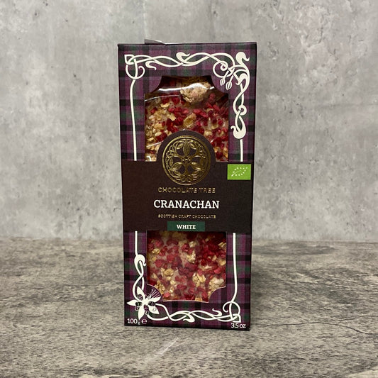 Chocolate Tree - Cranachan with White Chocolate - 100g