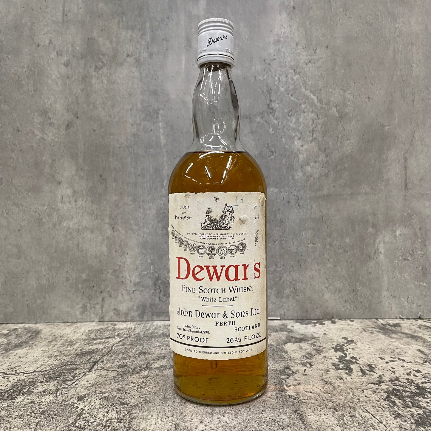 Dewar's - White Label - 1970's Bottle