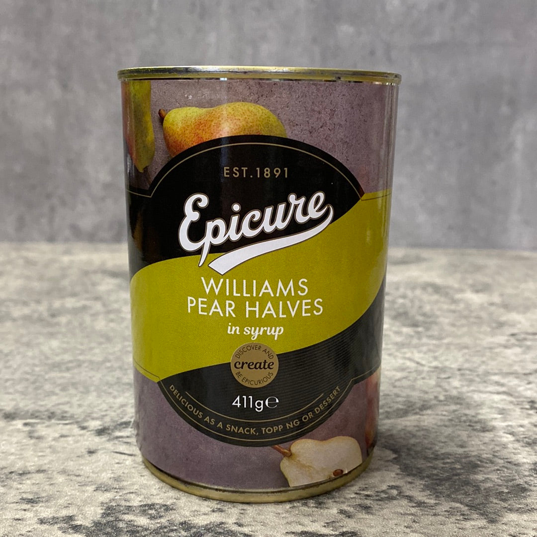 Epicure - Williams Pear Halves - 411g