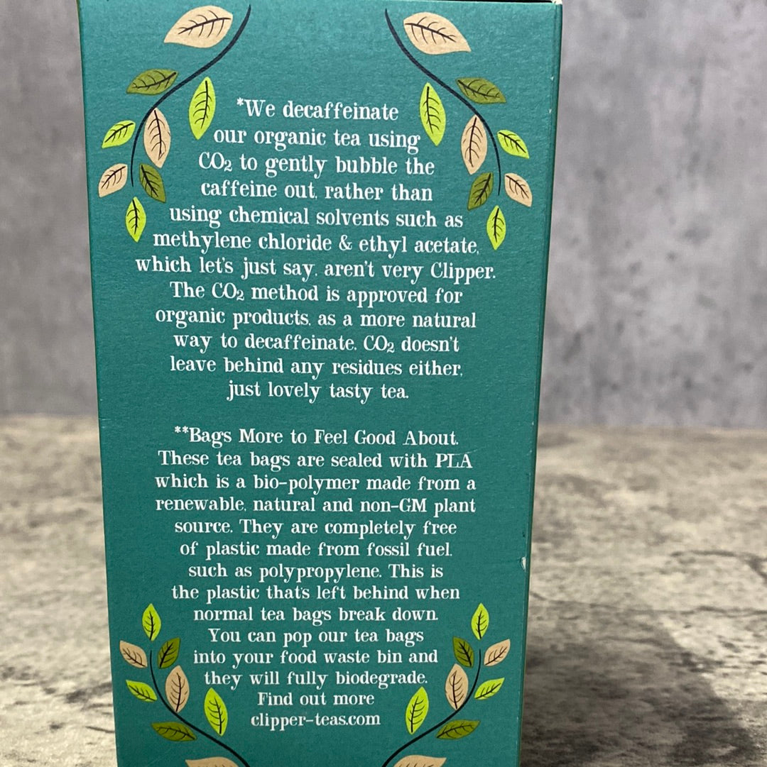 Clipper - Organic Decaf Green Tea