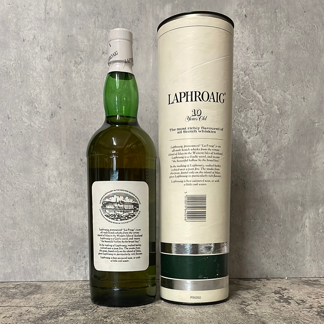 Laphroaig 10 Years Old with Ralph Steadman Print