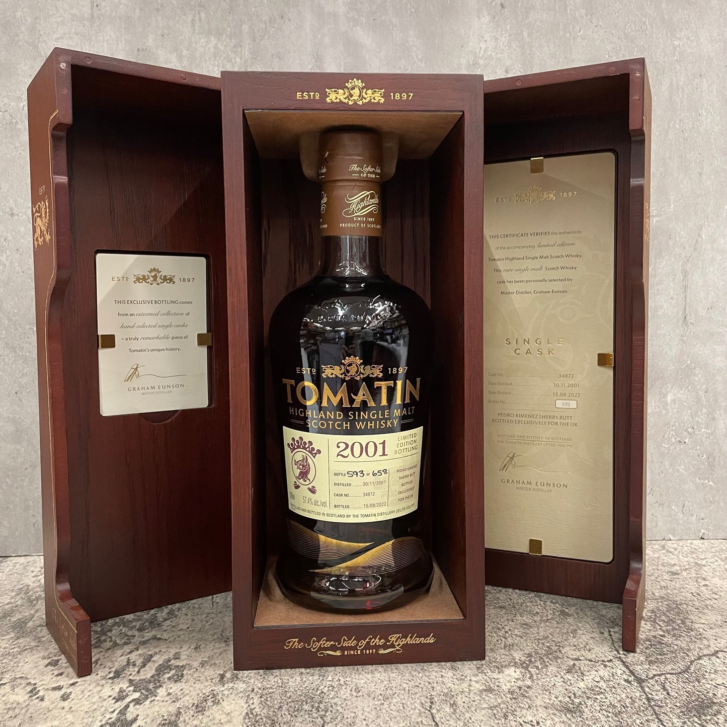 Tomatin - 2001 - 20 Year Old - Single Cask