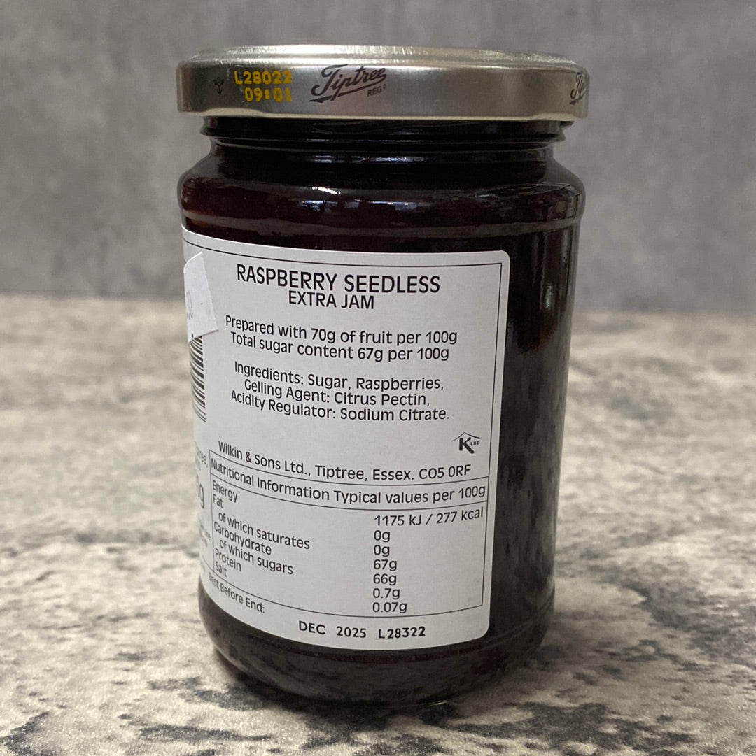 Wilkin & Sons Ltd - Tiptree - Raspberry Seedless Conseve- 340g