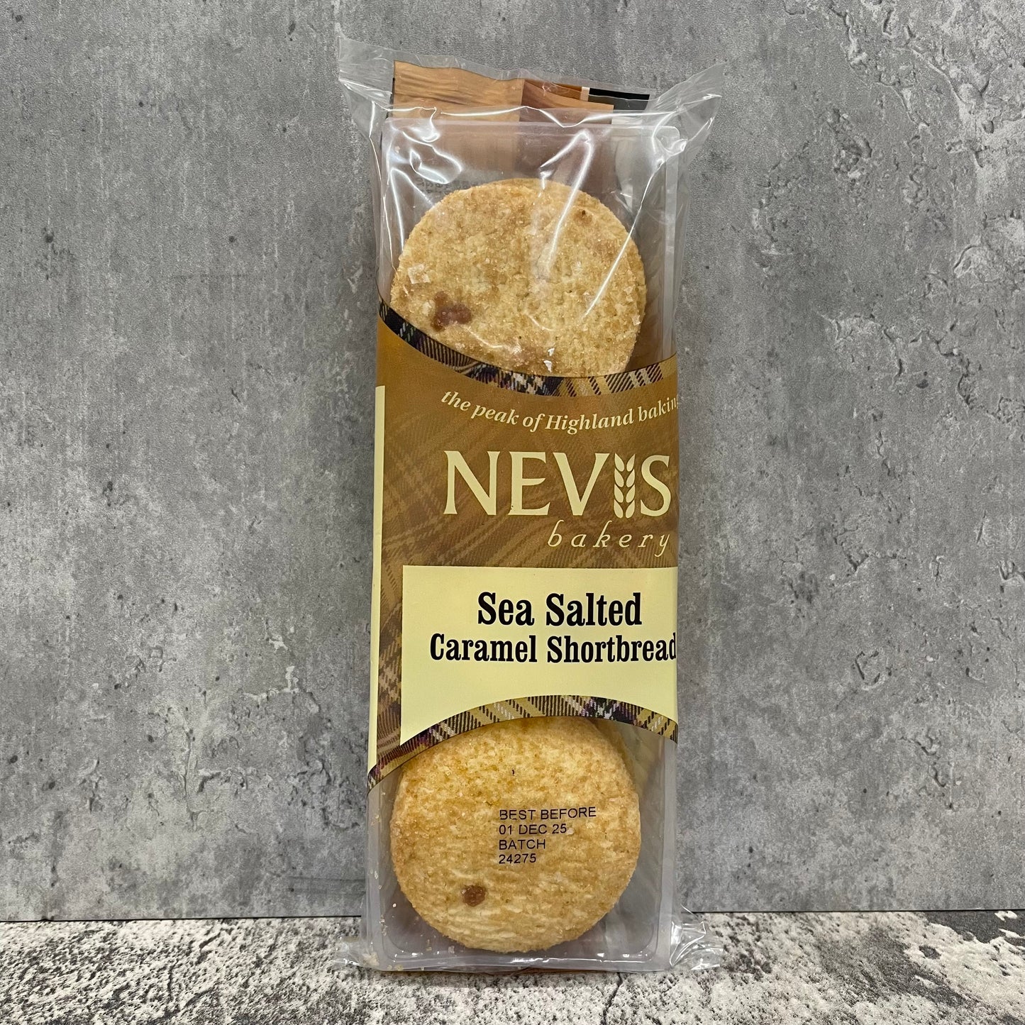 Nevis Sea Salted Caramel Shortbread