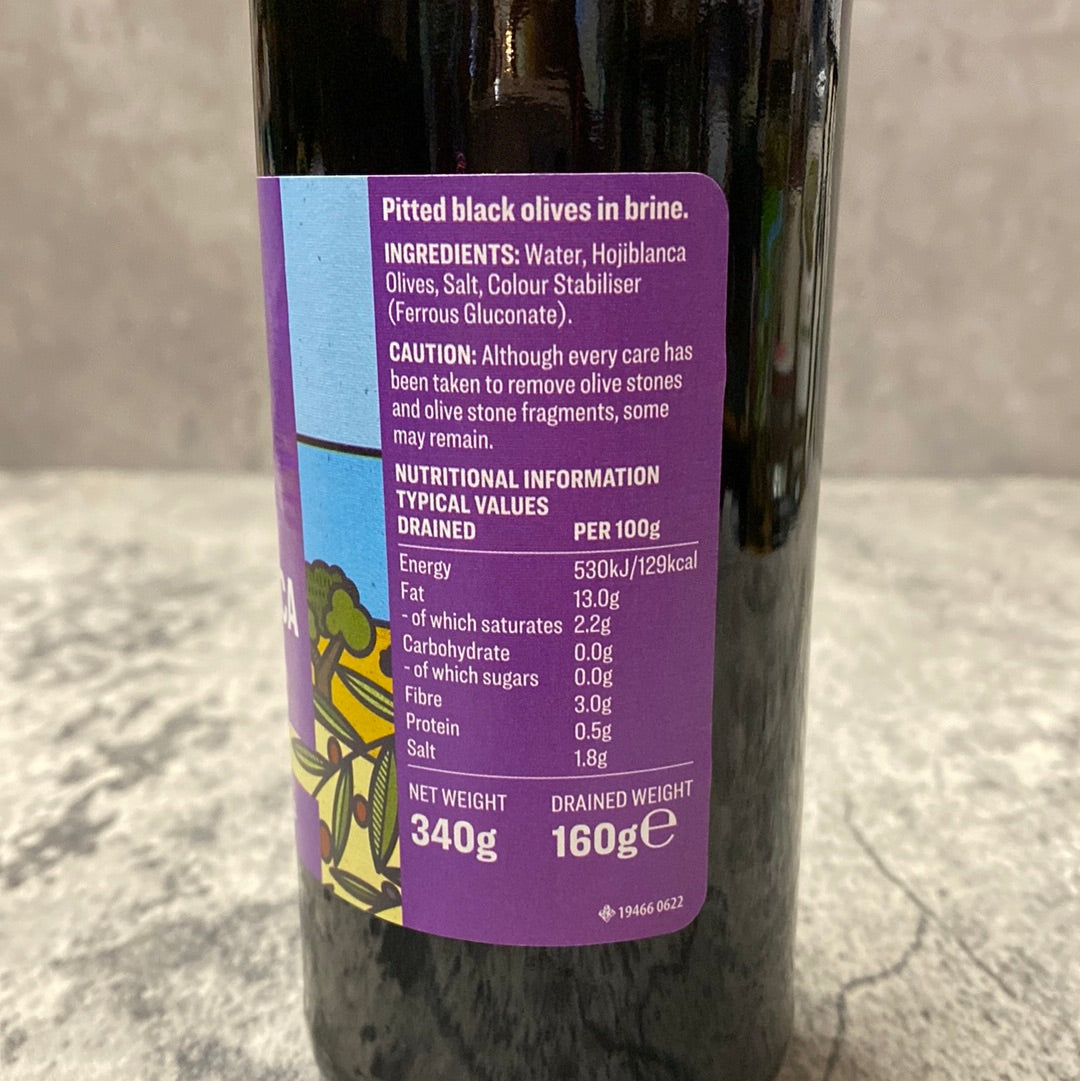 Cypressa - Black Pitted Hojiblanca Olives