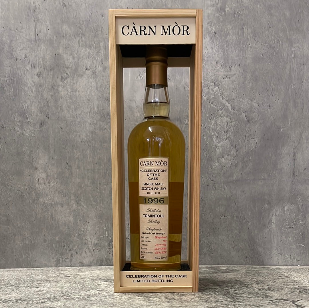 Tomintoul 1996 - Celebration of the Cask