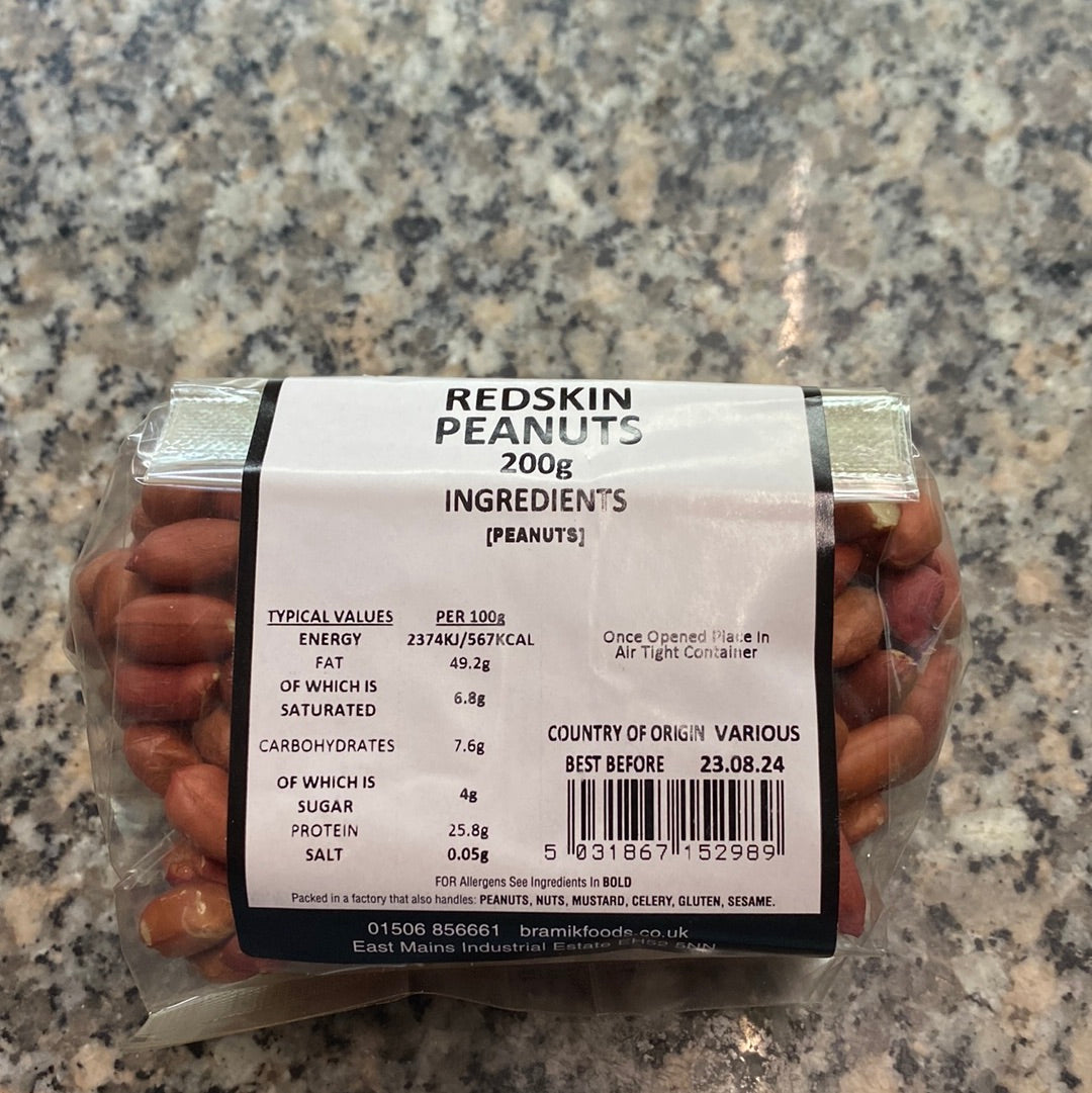 Redskin Peanuts - 200g