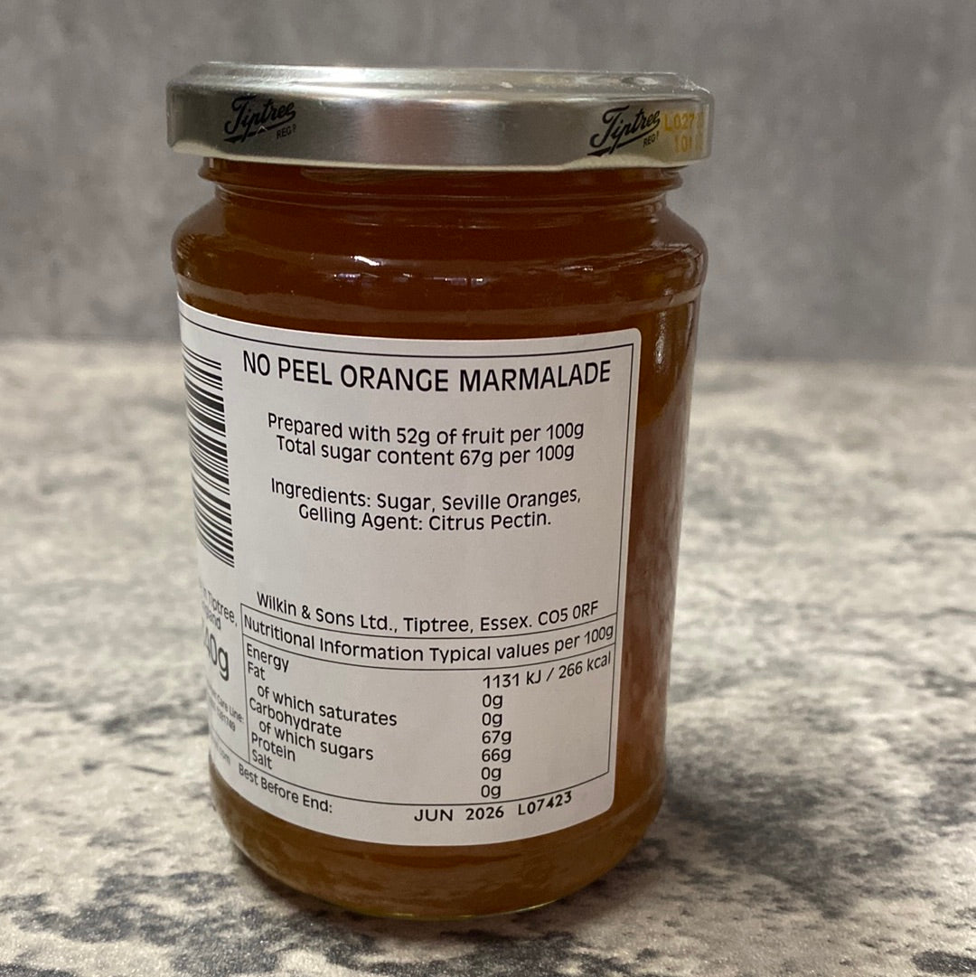 Wilkin & Sons Ltd - Tiptree - No Peel Orange Marmalade - 340g