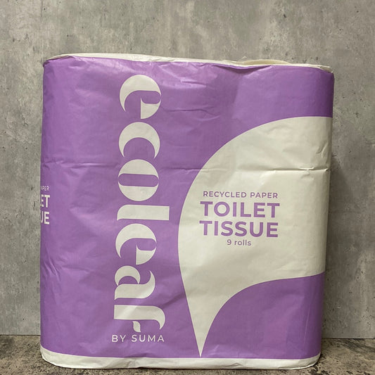 Ecoleaf - Toilet Tissue - Recycled Paper - 9 pack