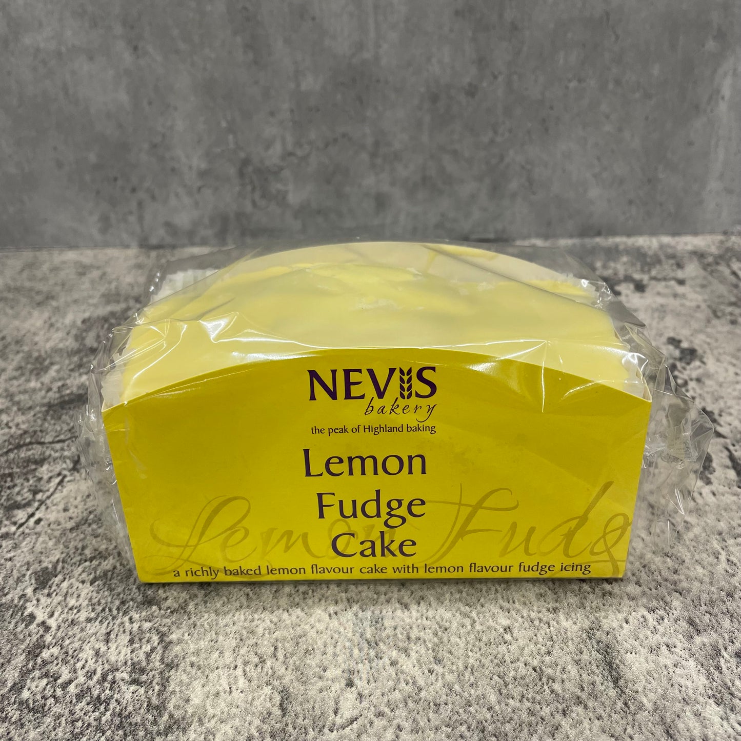 Nevis Lemon Fudge Cake