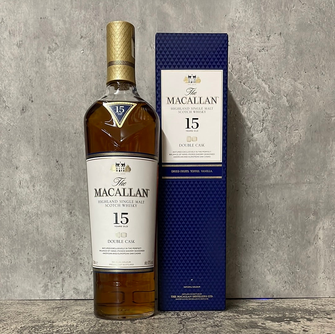 Macallan 15 Year Old Double Cask – JL Gill