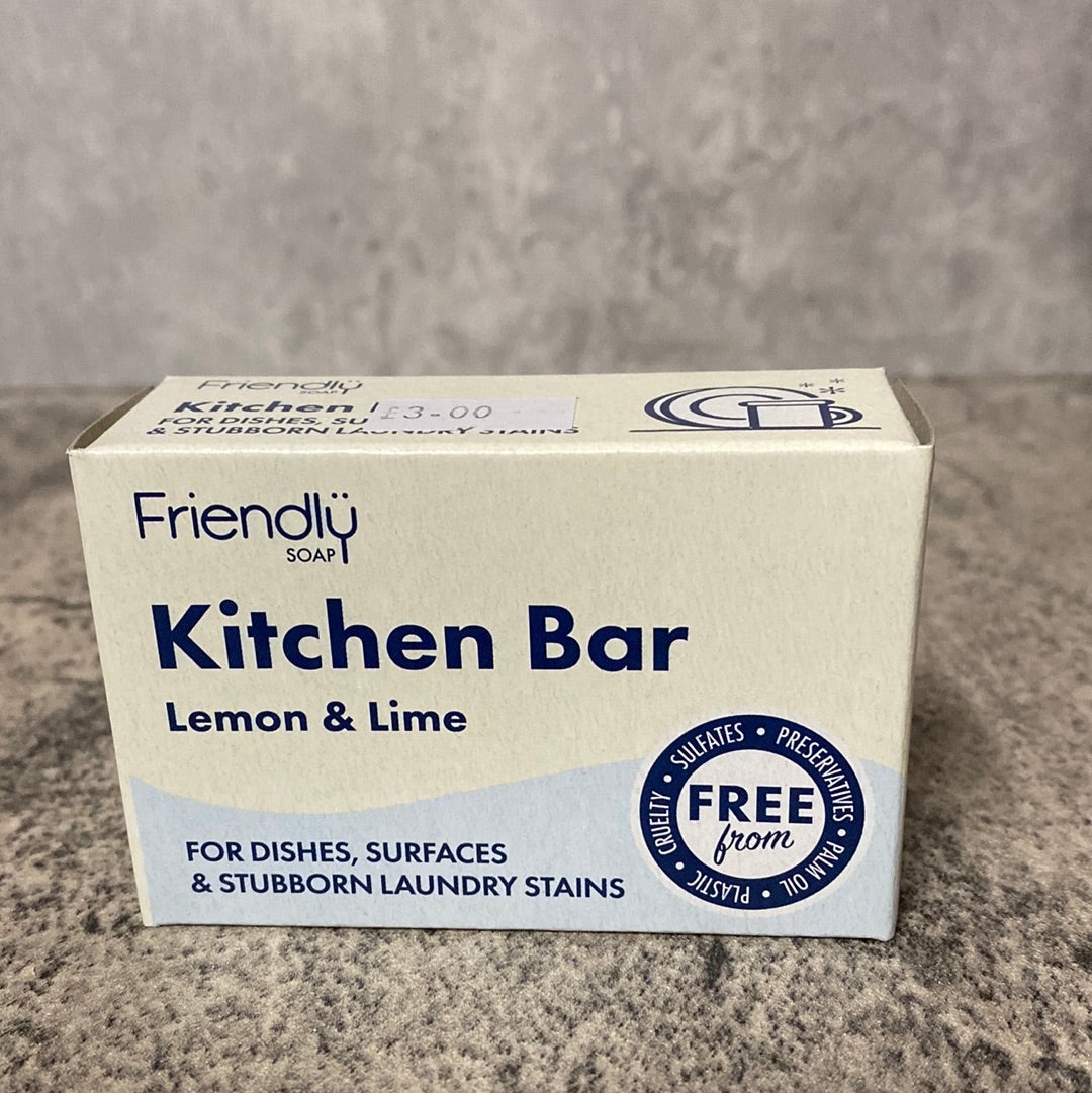 Friendly Soap - Kitchen Bar - Lemon and Lime