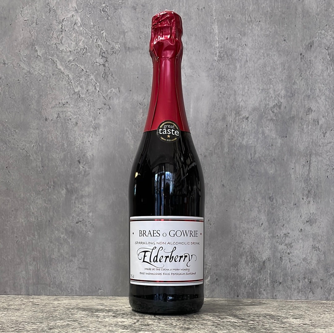 Braes o' Gowrie - Sparkling Elderberry Drink
