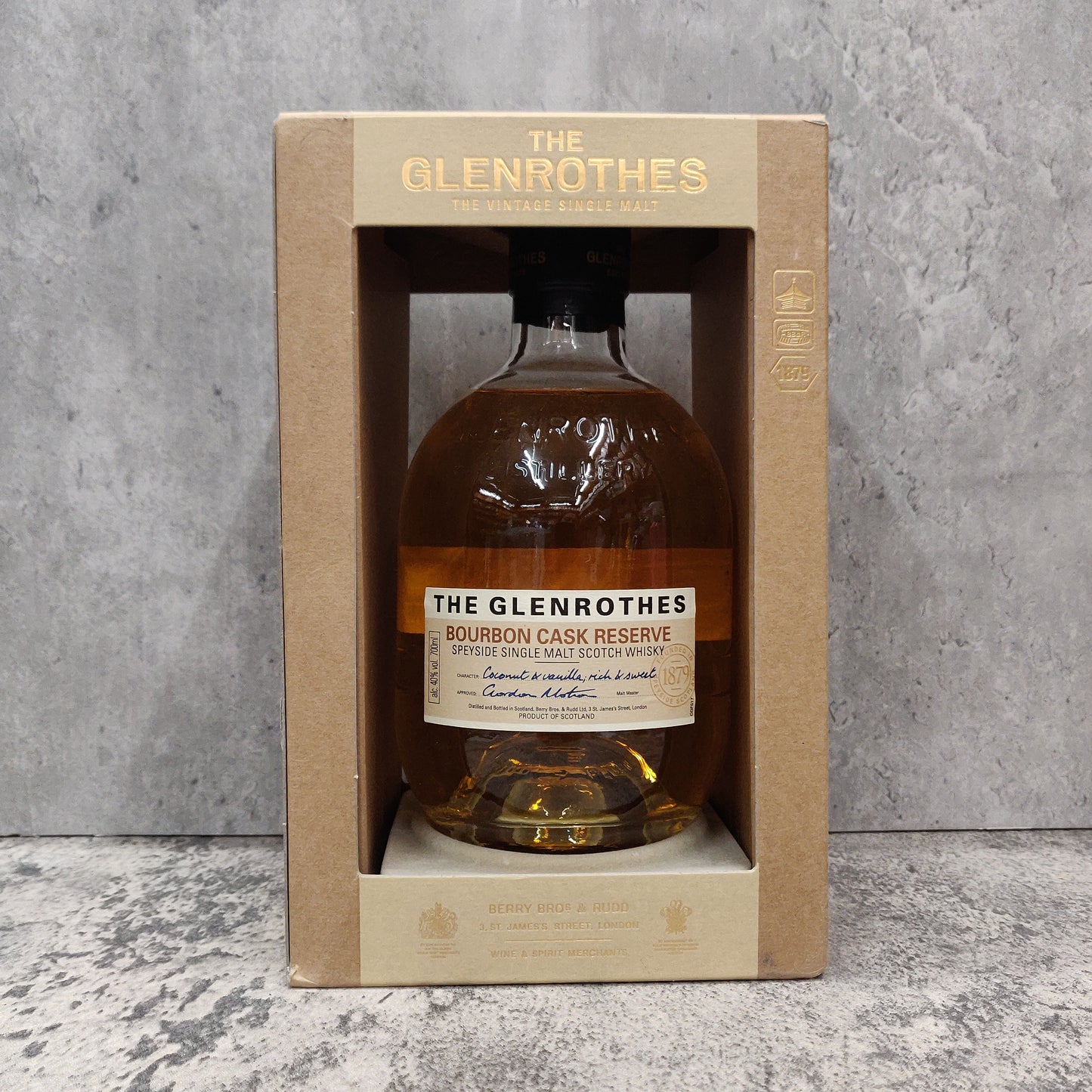 Glenrothes & Berry Brothers Bourbon Cask Reserve