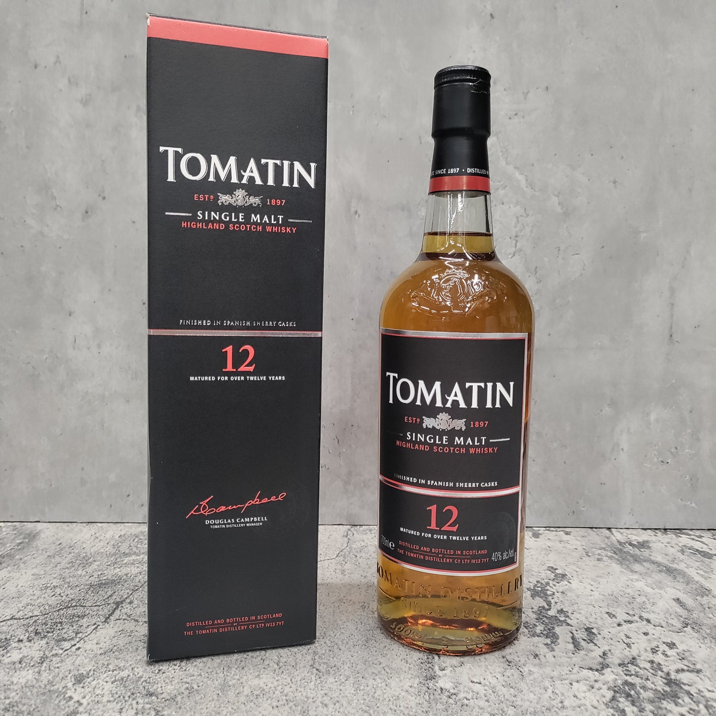 Tomatin - 12 Year Old - Old Box