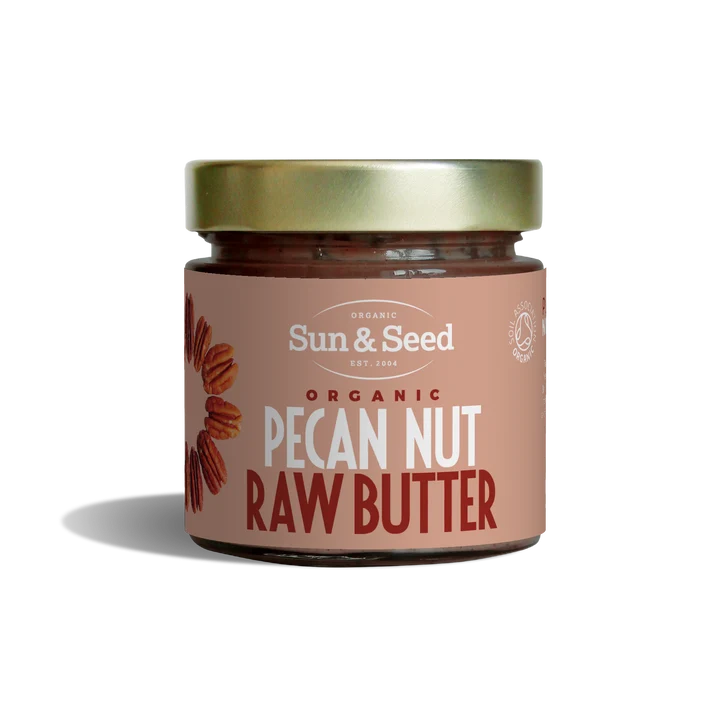 Sun & Seed Organic Raw Pecan Nut Butter - 200g