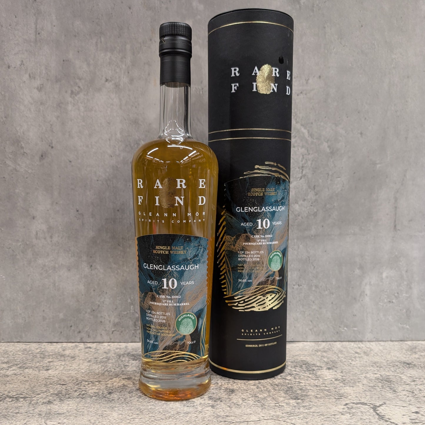 Glenglassaugh 10 Year Old - Rum - Rare Find Whisky