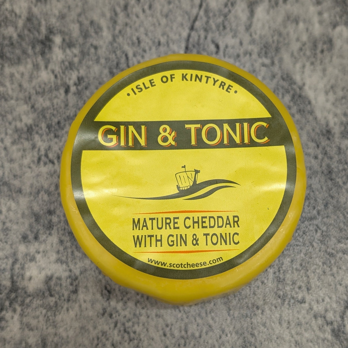 Gin & Tonic Mature Cheddar Isle of Kintyre