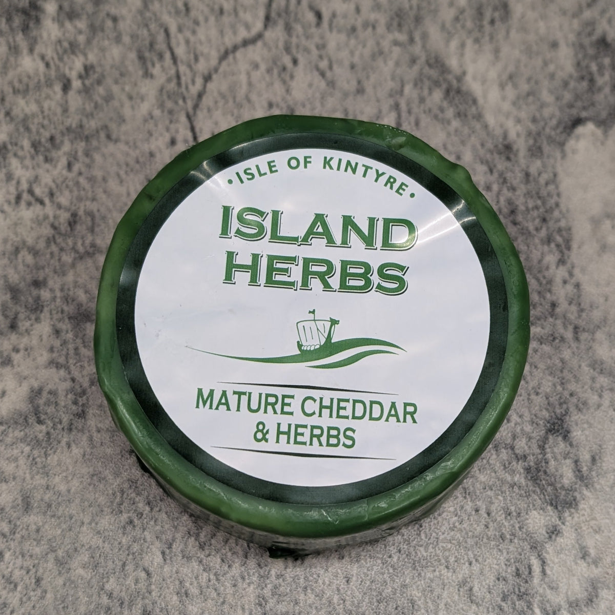 Island Herbs Mature Cheddar & Herbs Isle of Kintyre