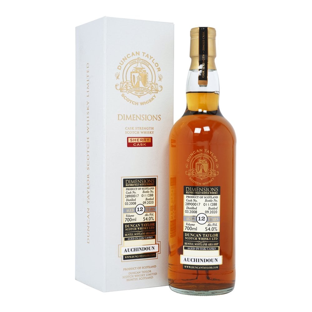 Auchindoun 12 Year Old - 2008