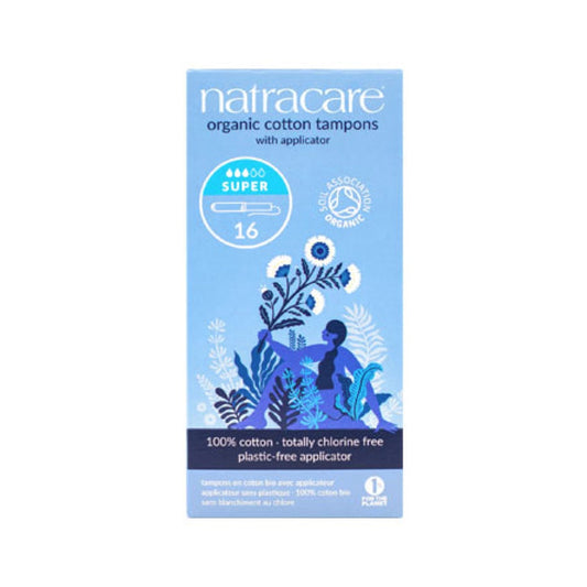 Natracare - Super Organic Cotton Tampons with Applicator