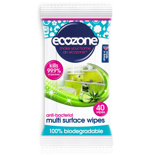 Ecozone - Anti-bacterial, Multi Surface Wipes
