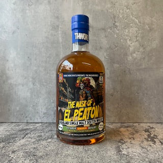 Whisky Heroes - The Mask of El Peaton - 15 Year Old - 1st fill Old Tequila Barrel