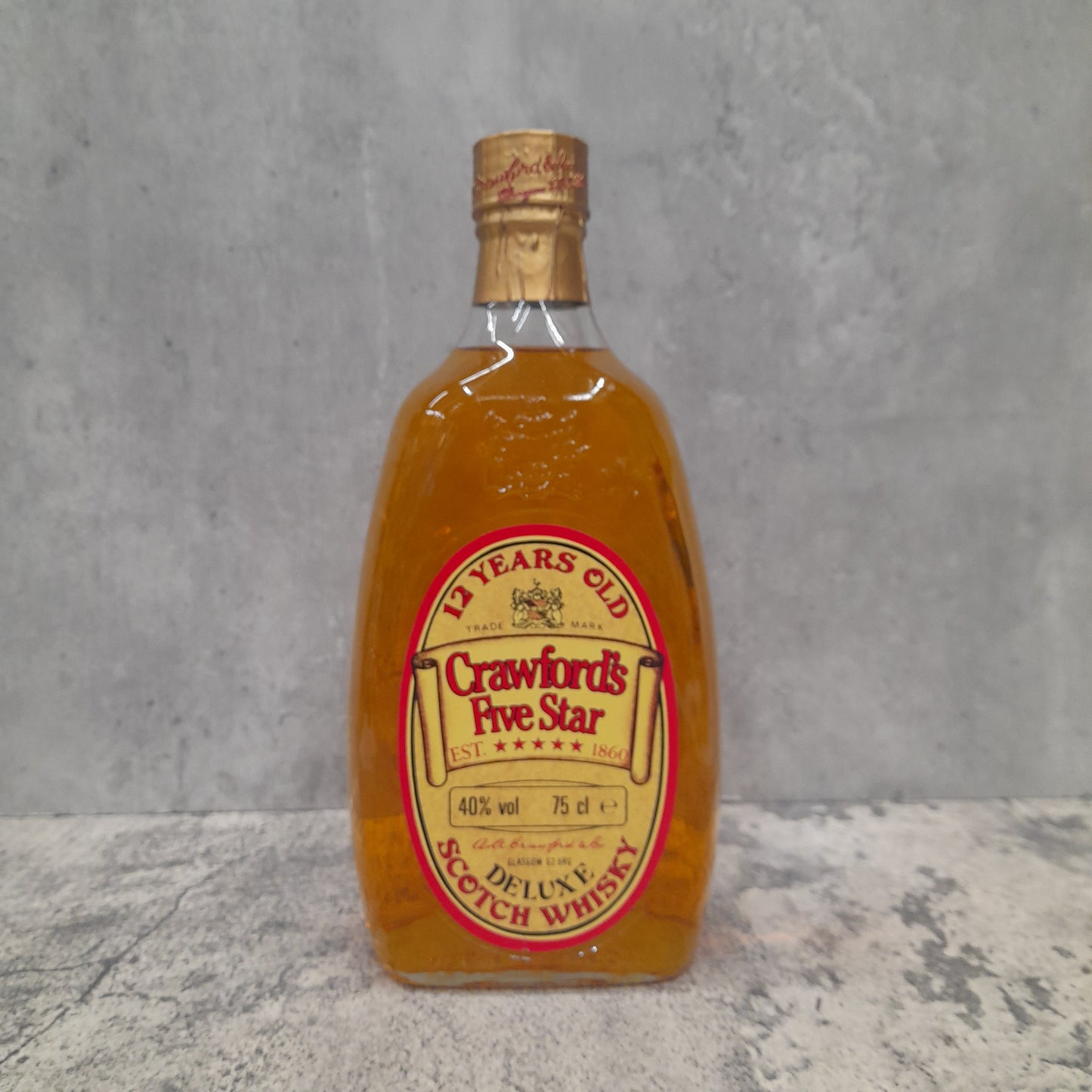 Crawford's 12 year old Five Star Scotch Whisky