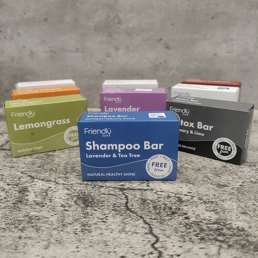 Friendly Soap  - Lavendar & Tea Tree Shampoo Bar